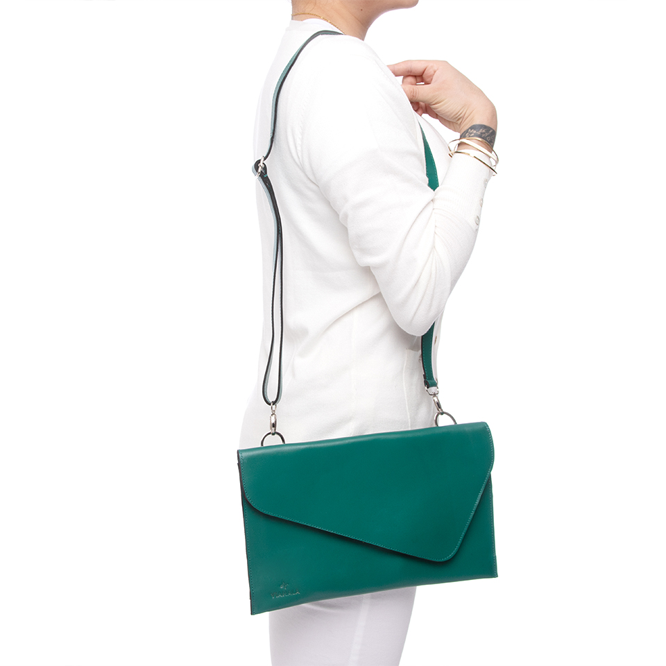 Viesca verde Crossbody