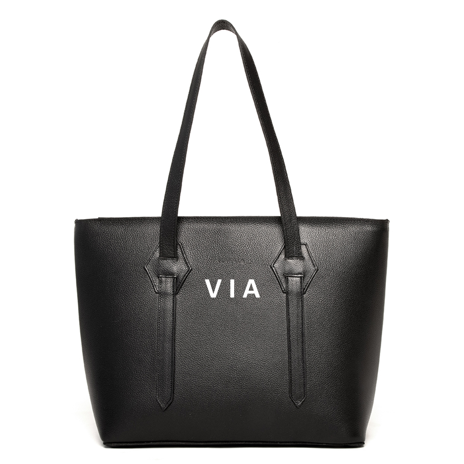 Sucilá Porta Laptop Tote Negra Personalizada