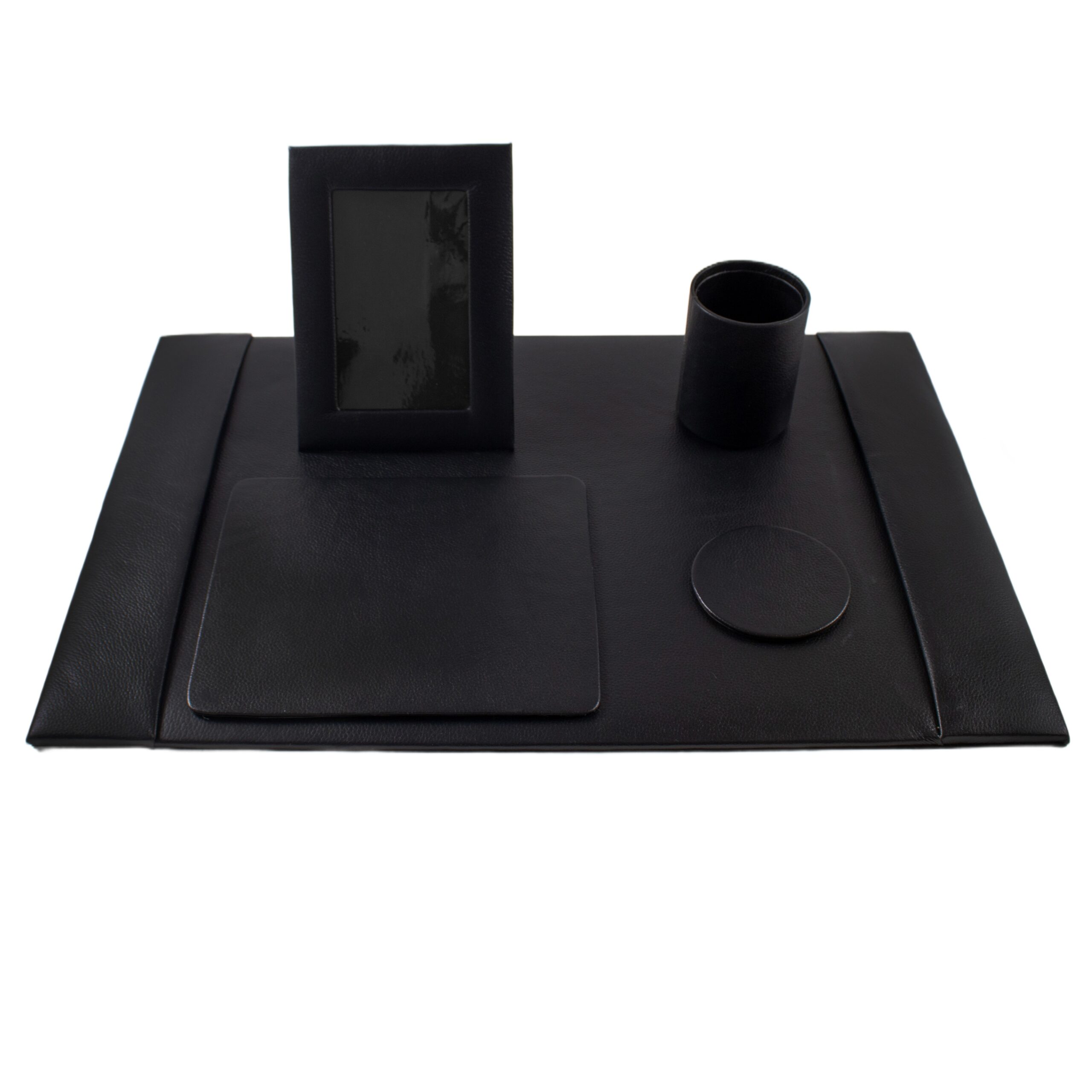 Set cubre Escritorio Invest Black