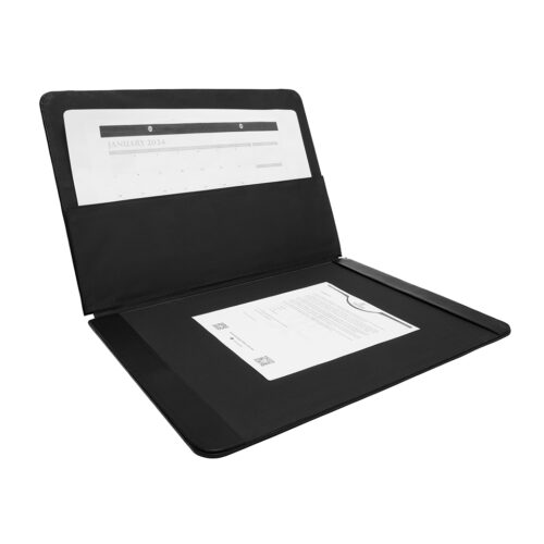 Carpeta de escritorio de piel