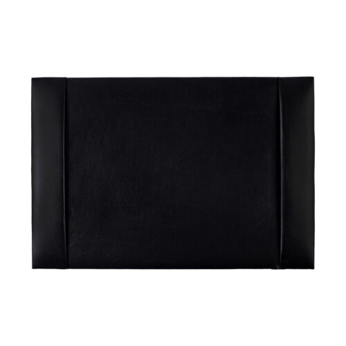 Cubre escritorio de piel negro