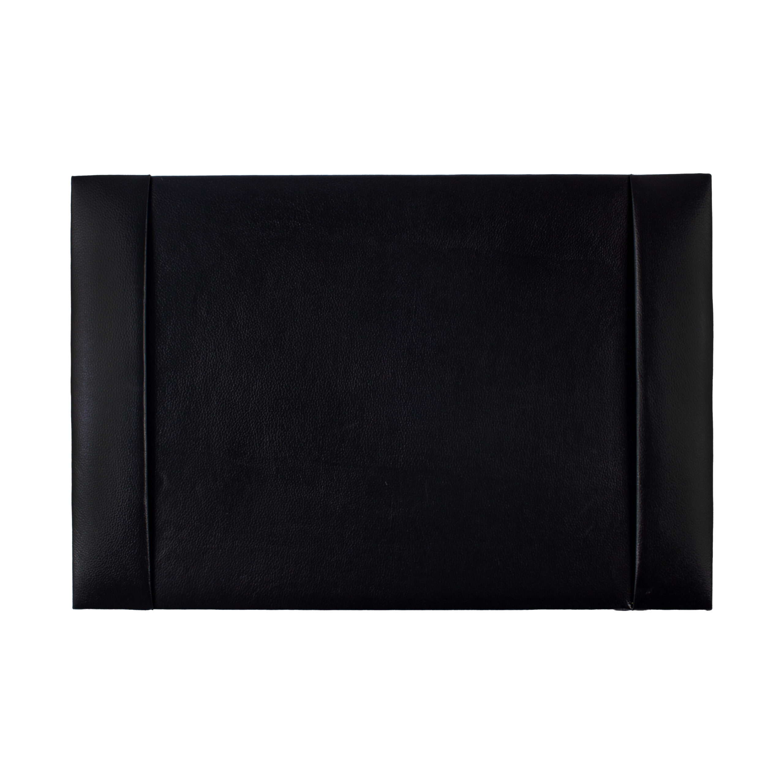 Cubre escritorio de piel negro